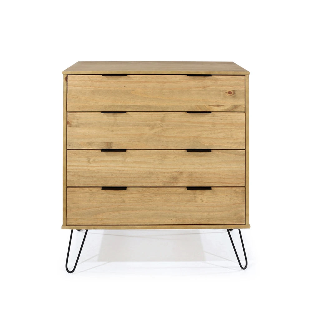 Core Products Augusta Pine 4 Drawer Chest Of Drawers