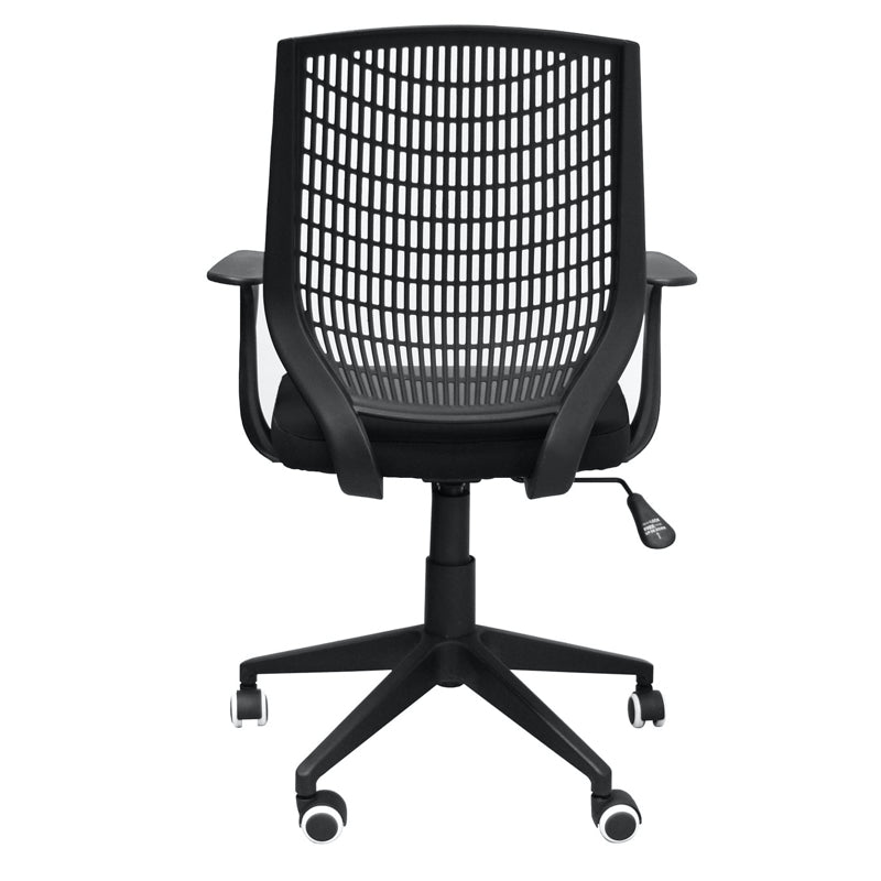 Alphason Pace Fabric Chair, Black