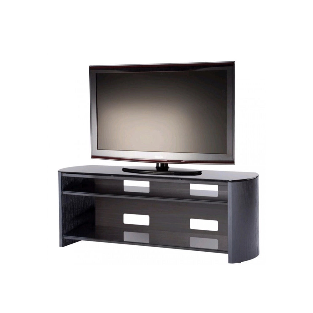 Alphason Finewoods Cabinet 1350 TV Stand, Black