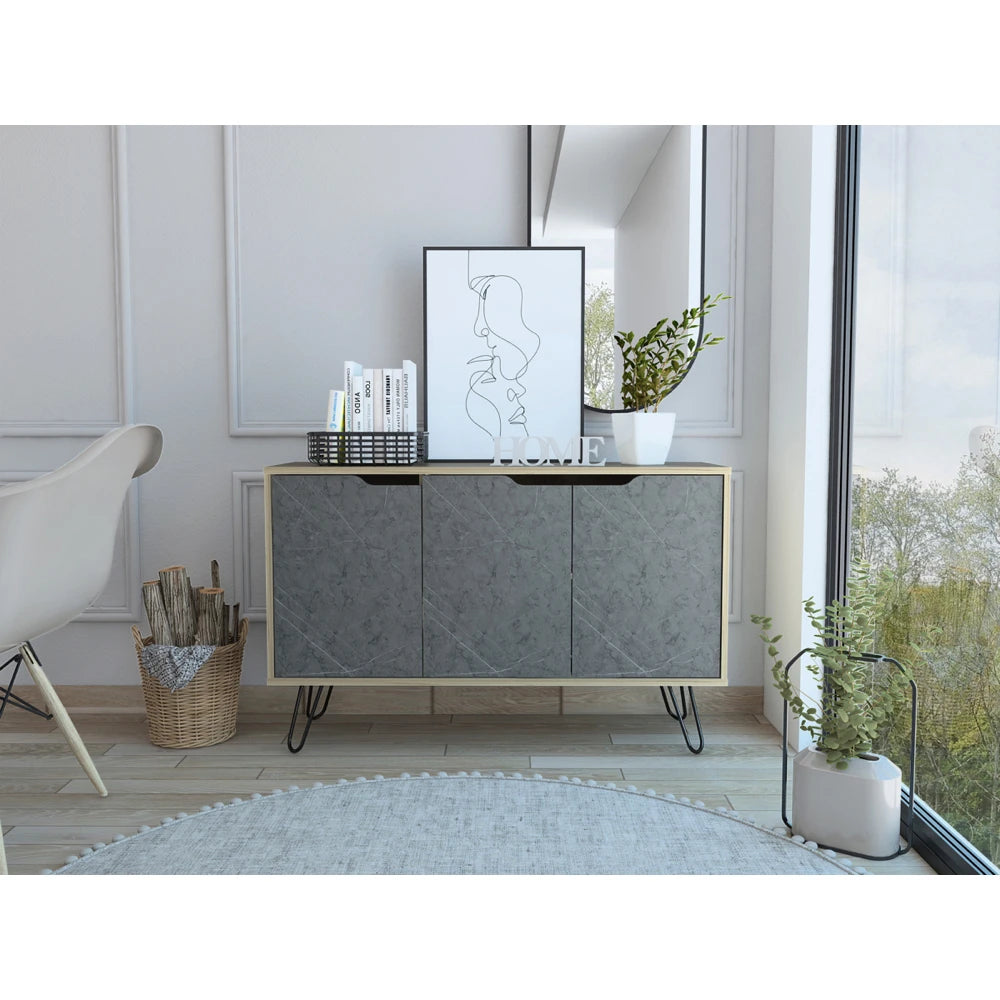 Core Products Manhattan Medium Sideboard With 3 Doors