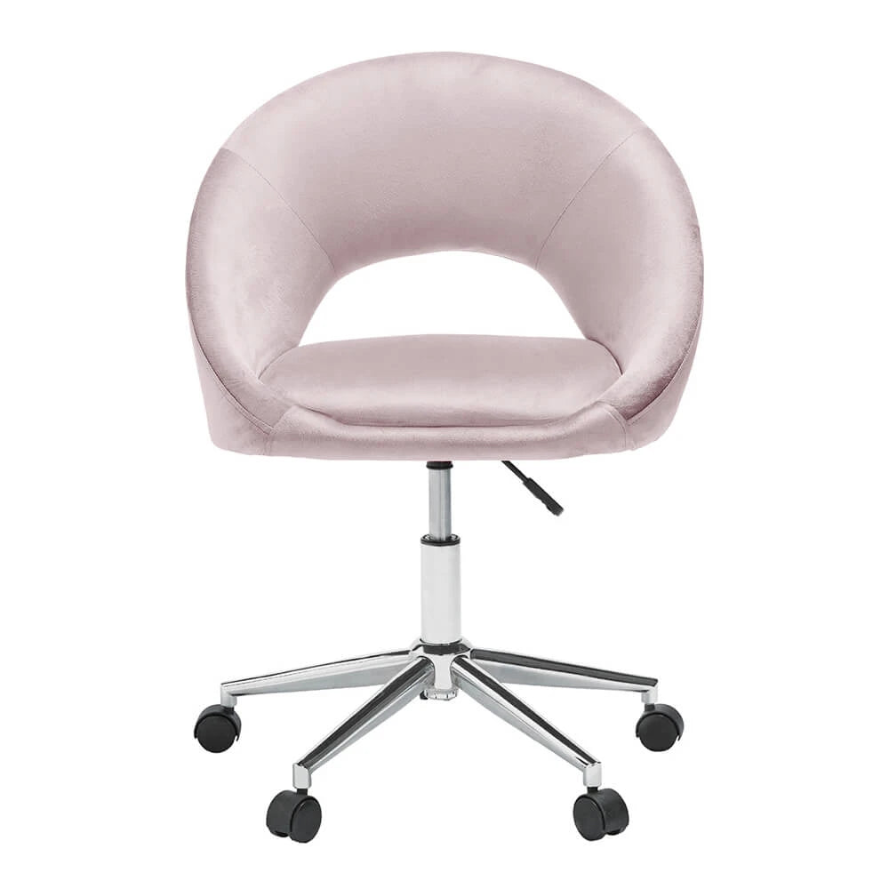 LPD Furniture Skylar Office Chair, Pink